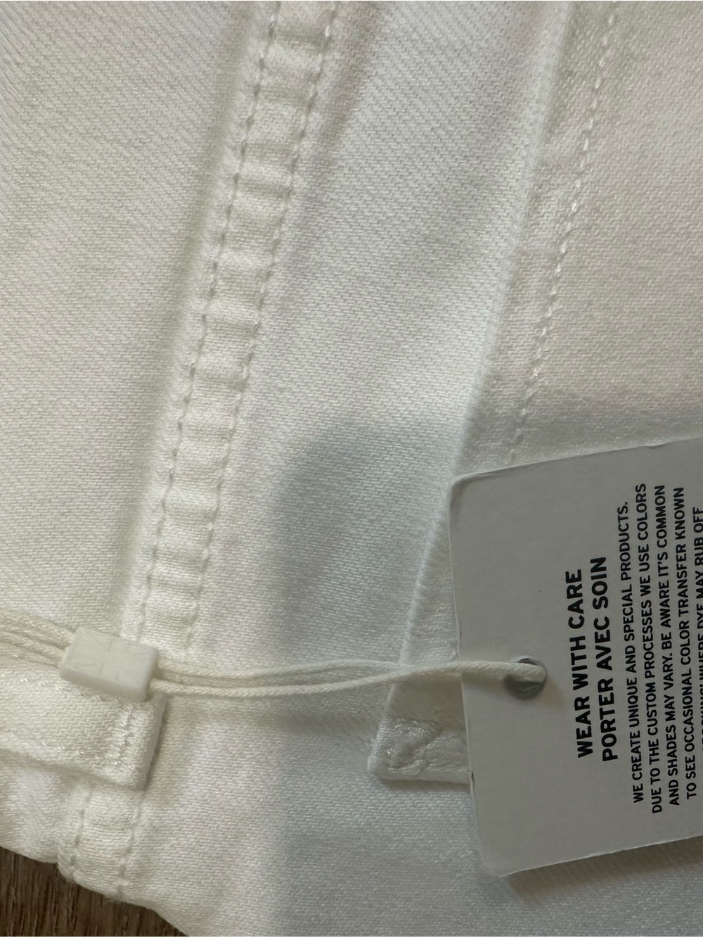 Hudson Jeans White Wide-Leg Flare Denim - Picture 4 of 4